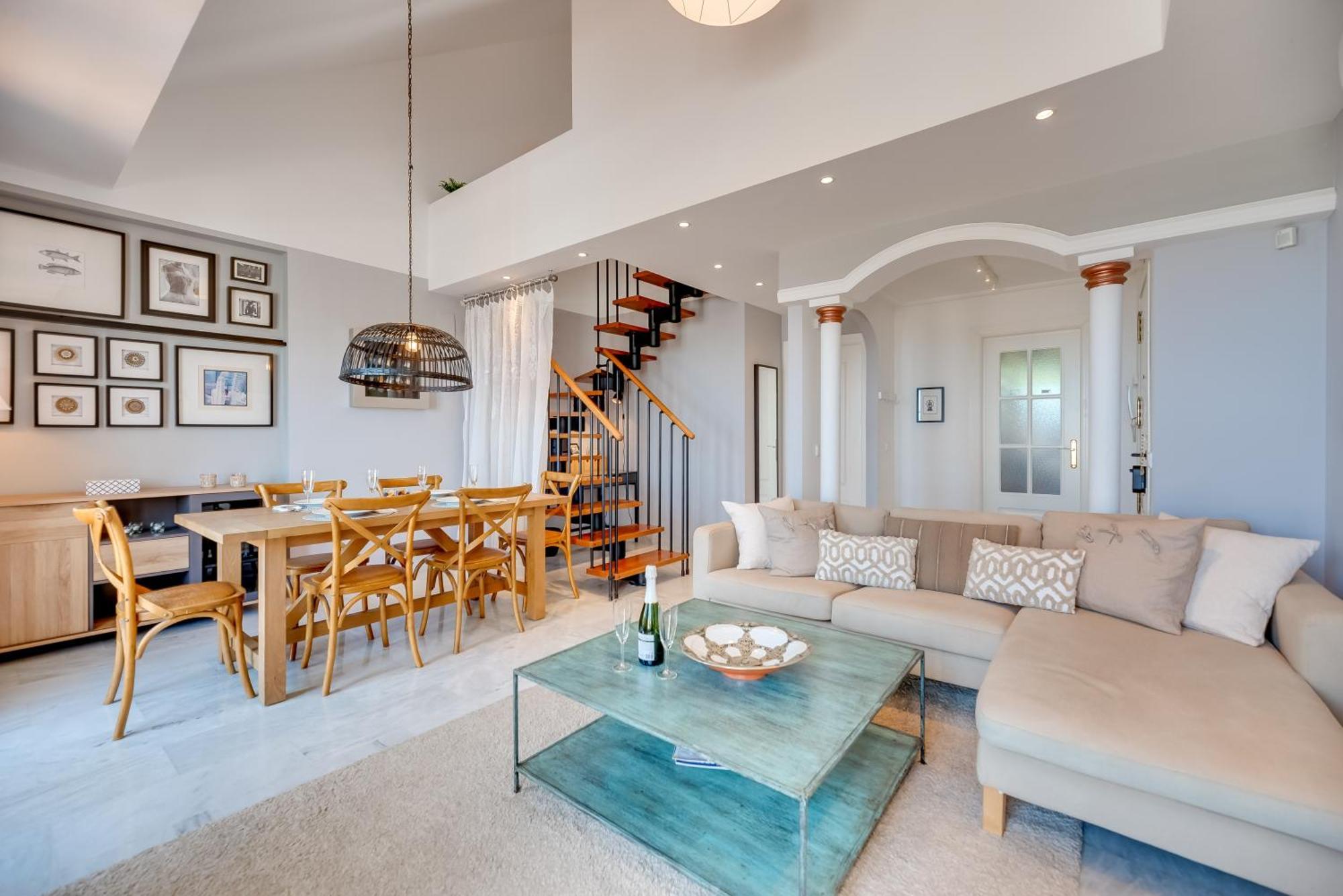 Elegant 2 Bdrm Penthouse With Bbq And Pools Apartment Марбеля Екстериор снимка