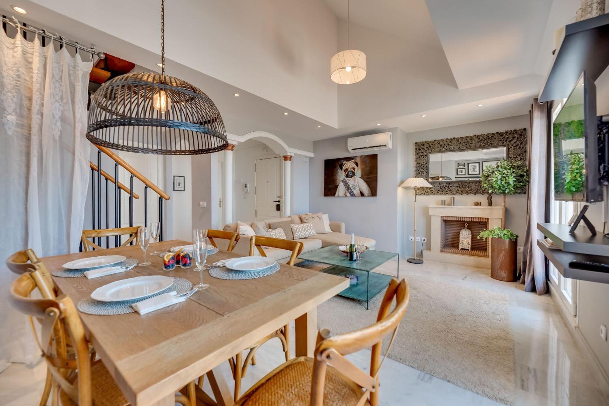 Elegant 2 Bdrm Penthouse With Bbq And Pools Apartment Марбеля Екстериор снимка